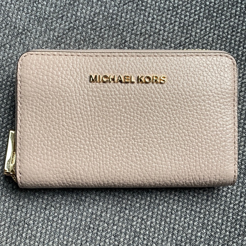 Michael kors Jet Set leather card case